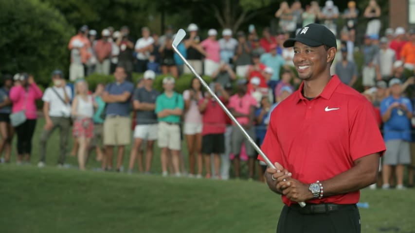 Tiger Woods' winning highlights from TOUR Championship