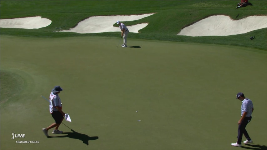 Jimmy Stanger buries 39-footer for birdie at Valero