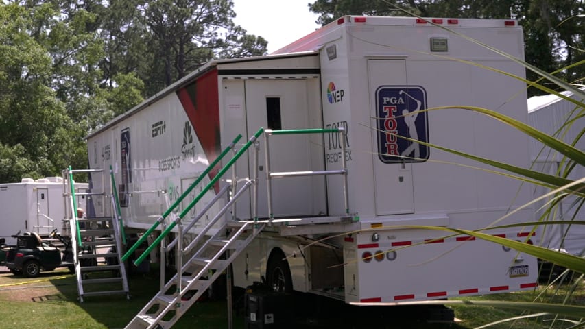  PGA TOUR Rules officials break down daily responsibilities in replay truck