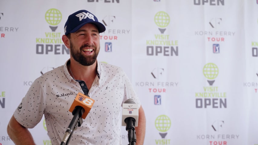 Cristobal Del Solar’s interview after Round 2 of Visit Knoxville Open
