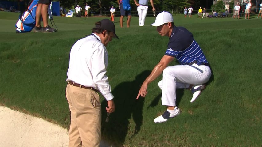 Billy Horschel gets ruling on plugged lie at Wyndham Championship