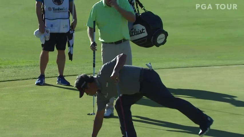 K.J. Choi makes birdie on No. 17 at TimberTech Championship