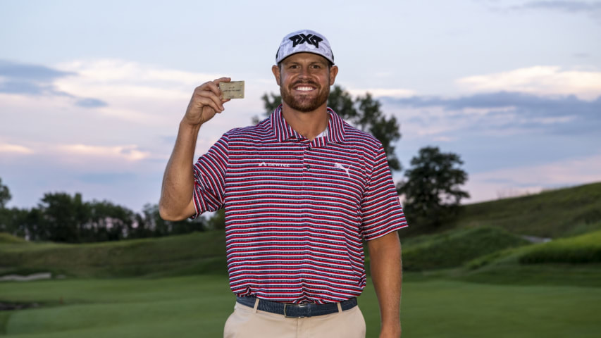 Air Force Captain Kyle Westmoreland earns first PGA TOUR card