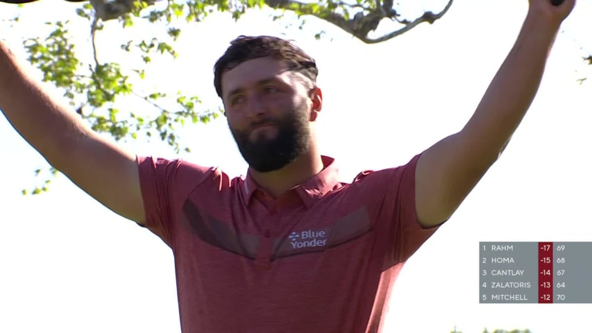 Jon Rahm pars 72nd hole to seal two-shot win at Genesis