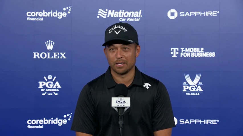 Xander Schauffele’s interview after Round 2 of PGA Championship