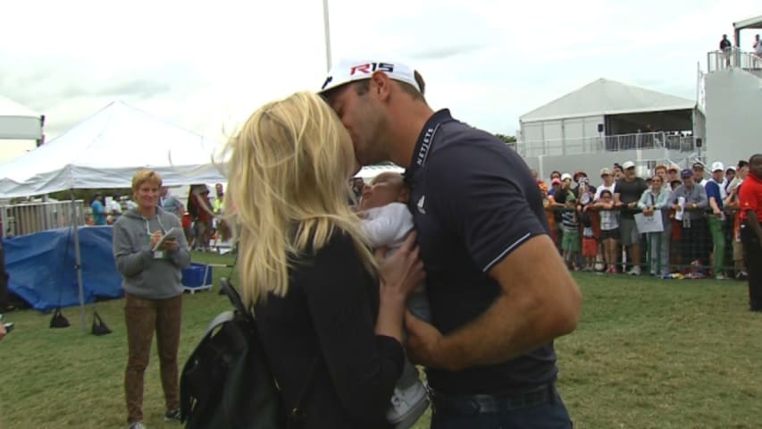 Dustin Johnson wins the Cadillac Championship