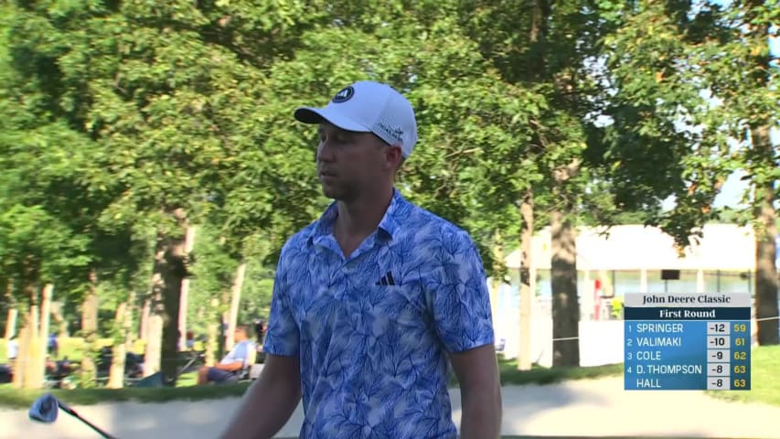 Daniel Berger closes with birdie at John Deere