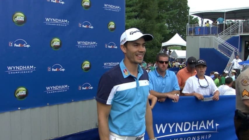 Camilo Villegas wins the Wyndham Championship