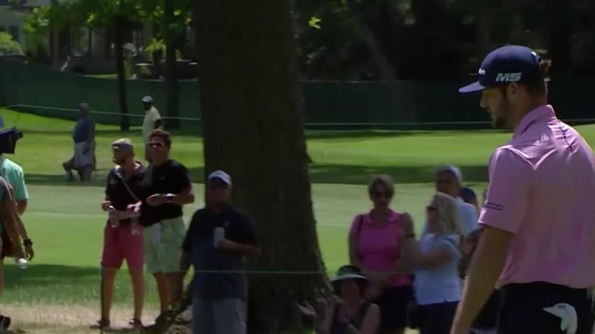 Doc Redman’s 44-foot birdie putt at Rocket Mortgage