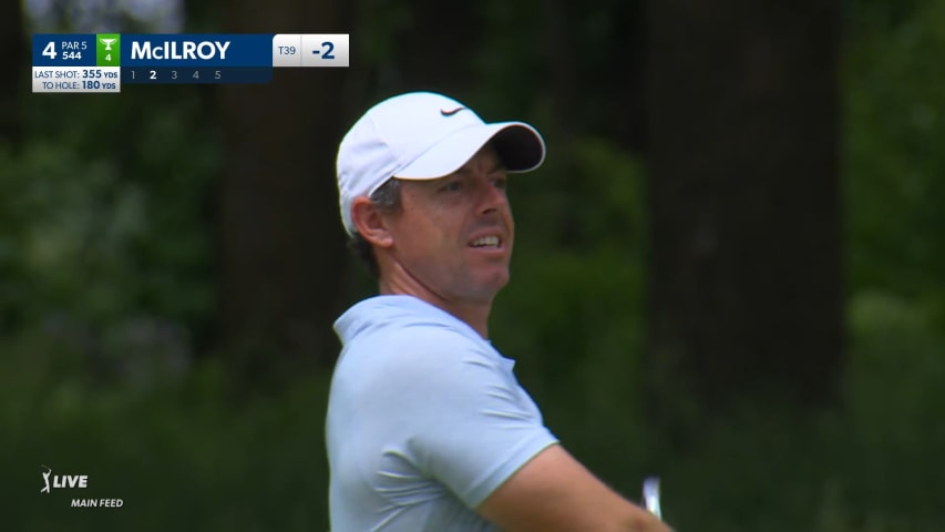 Rory McIlroy's impressive second leads to eagle at RBC Canadian