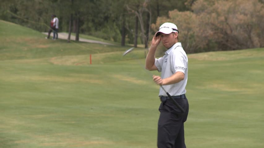 Tyler Duncan closes Round 1 with eagle at El Bosque