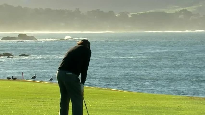 Phil Mickelson birdies 72nd hole and wins AT&T Pebble Beach