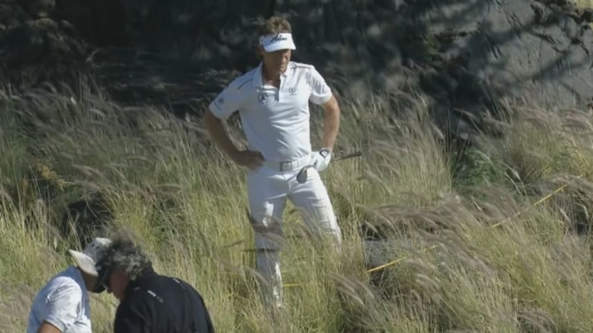 Bernhard Langer’s wild ride on No. 7 at Mitsubishi Electric