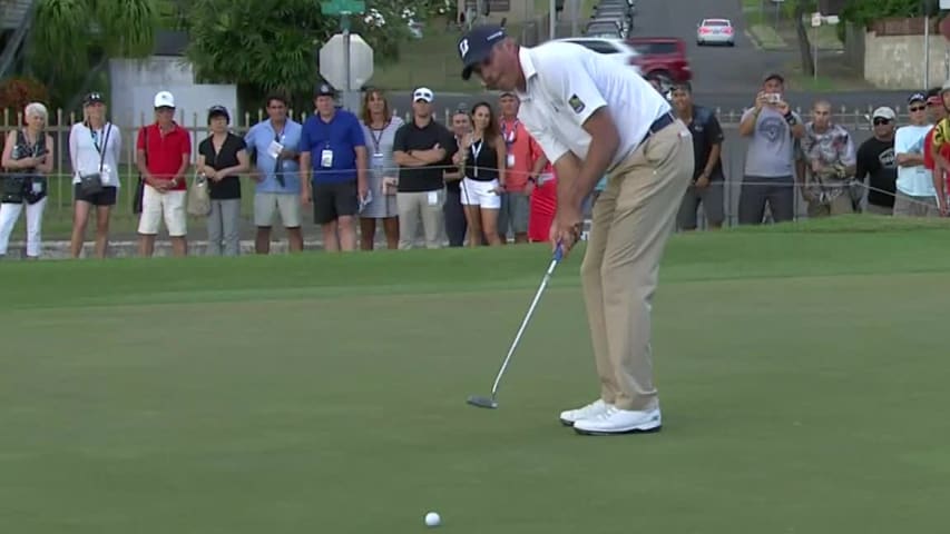 Matt Kuchar birdies No 15 at Sony Open