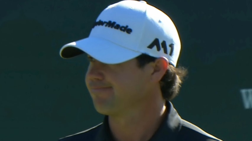 Brian Harman dials it in on No. 17 at Wells Fargo