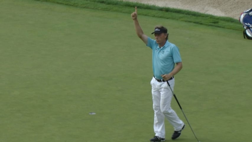 Bernhard Langer wins in a playoff at Constellation