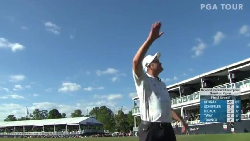 Jason Kokrak's 72nd hole par caps outstanding back nine and victory at Houston Open
