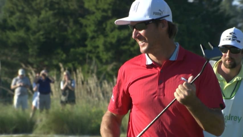 Will MacKenzie’s playoff securing par at McGladrey