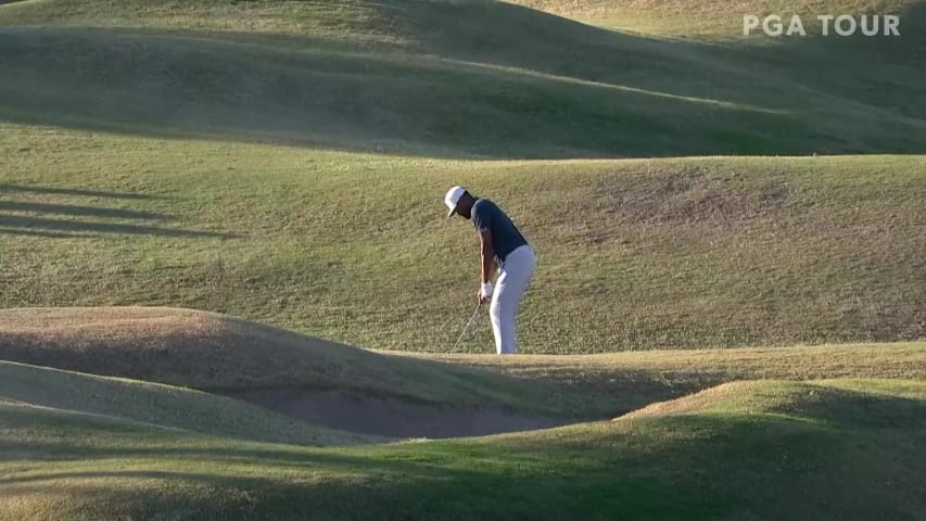 Tony Finau closes with birdie at The American Express 