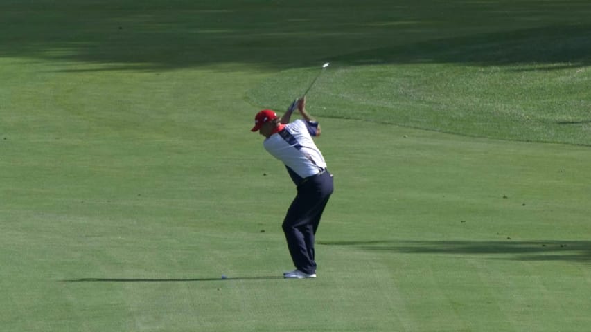 Wes Short Jr.'s clutch approach on No. 12 at DICK'S Sporting Goods