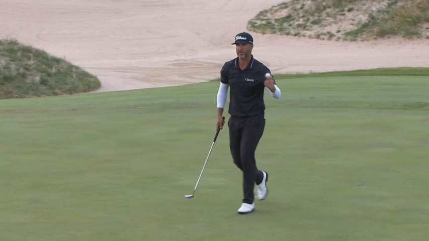 Scott Piercy uses masterful approach to set up birdie at THE CJ CUP