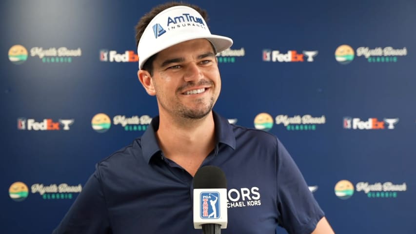 Beau Hossler’s interview after Round 1 of Myrtle Beach