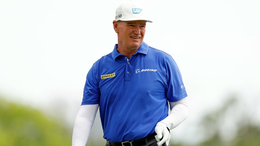 Ernie Els sets scoring record en route to win at Principal Charity