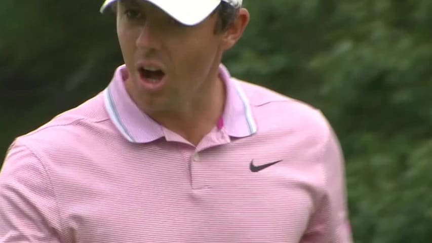 Rory McIlroy gets up-and-down to save par at TOUR Championship 