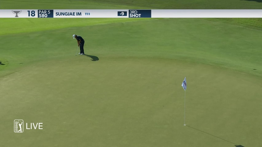 Sungjae Im birdies No. 18 in Round 4 at TOUR Championship