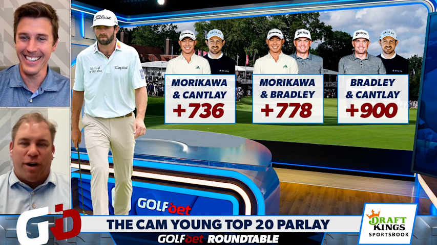 DraftKings Odds: Parlay options for Cameron Young at Rocket Classic