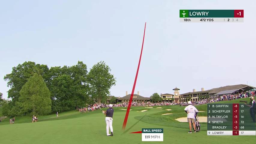 Shane Lowry makes closing birdie at the Memorial