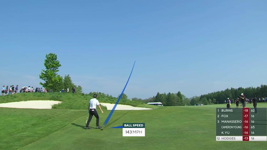 Lee Hodges makes birdie on No. 17 at RBC Canadian