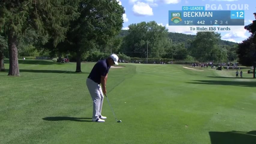 Cameron Beckman makes birdie on No. 13 in Round 3 at DICK'S
