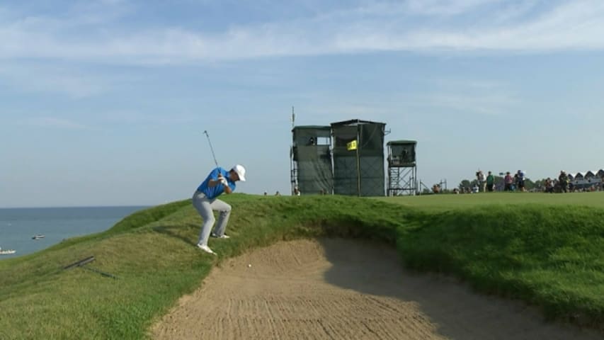 Jordan Spieth’s magical up and down at PGA Championship