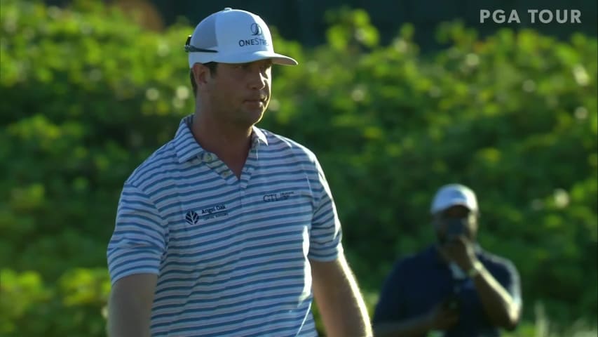 Hudson Swafford makes clutch birdie on No. 17 in Round 4 at Corales Puntacana