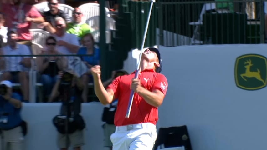 Bryson DeChambeau comes up clutch on the 72nd hole at John Deere