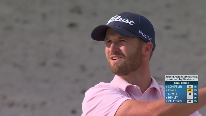 Wyndham Clark cards birdie at Arnold Palmer