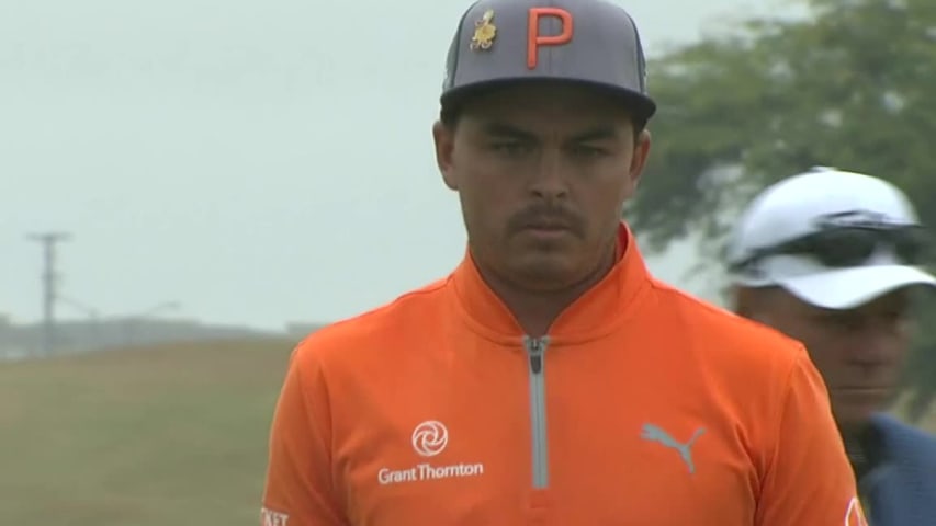 Rickie Fowler birdies No. 15 at Waste Management