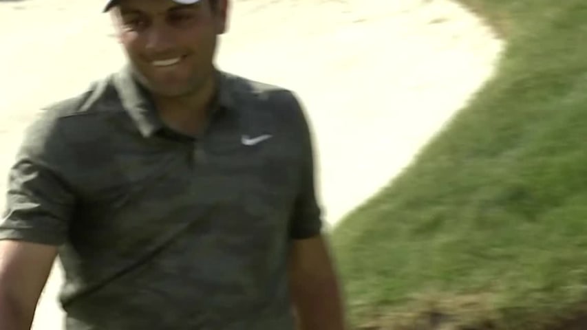 Francesco Molinari jars 44-footer for closing birdie at Arnold Palmer