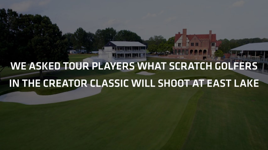 TOUR players on how Creator Classic participants will play at East Lake