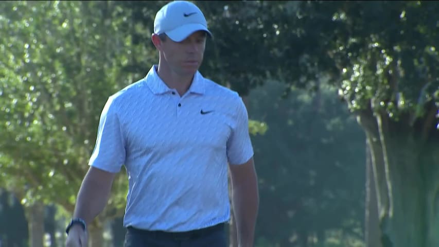 Rory McIlroy sinks 21-foot birdie putt at THE CJ CUP