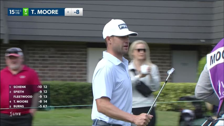 Taylor Moore dials in approach to yield birdie at Valspar