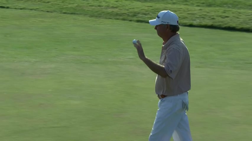 Wes Short, Jr. makes birdie at Ascension Charity Classic