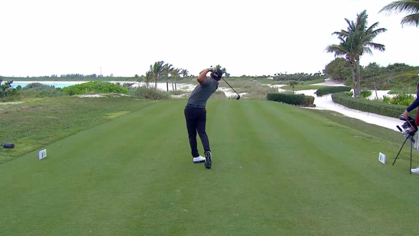 Albin Choi's fabulous tee shot is the Shot of the Day