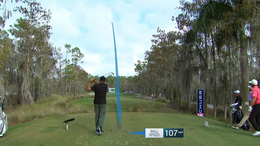 Rocco Mediate makes birdie on No. 16 at Chubb Classic