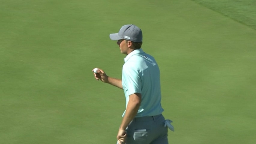 Jordan Spieth answers back with birdie on the 71st hole at Valero