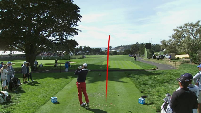 Ben Martin has DIRECTV Launch Pad Drive of the Day at AT&T Pebble Beach