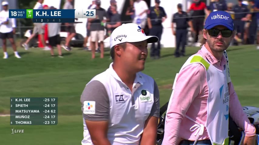 K.H. Lee makes birdie on 72nd hole at AT&T Byron Nelson