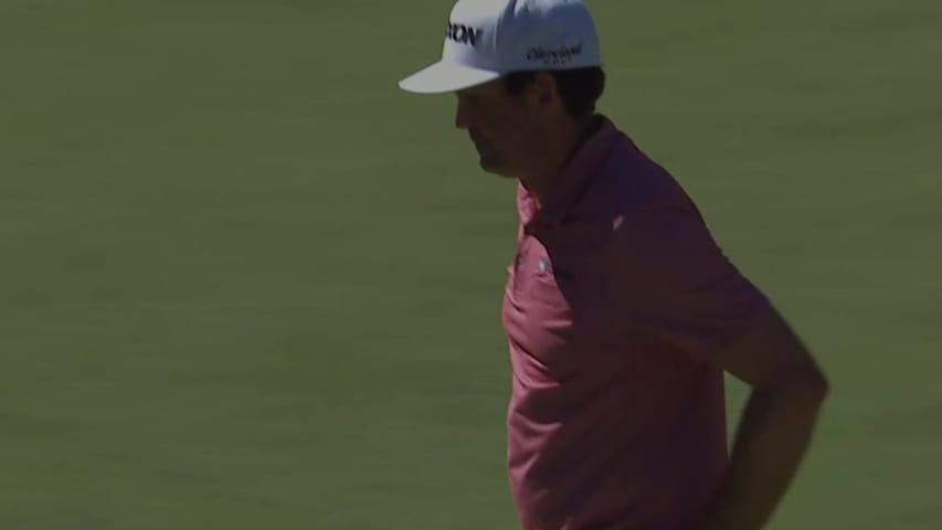 Keegan Bradley’s 31-foot birdie finish at The Greenbrier