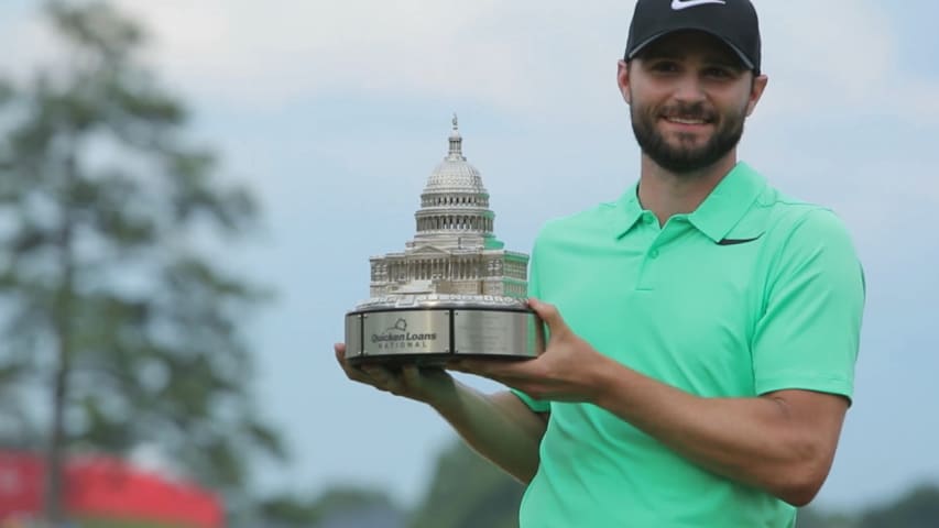 Kyle Stanley triumphs in playoff at Quicken Loans